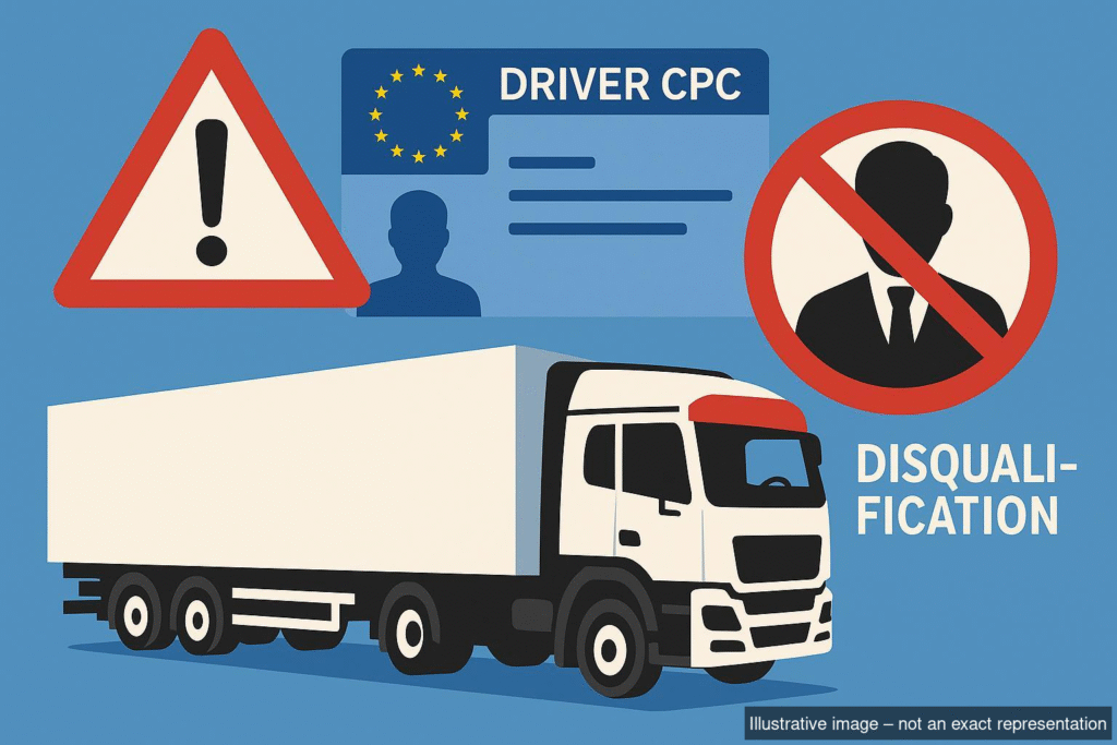 Driver CPC Offence Leads to Operator Licence Disqualification