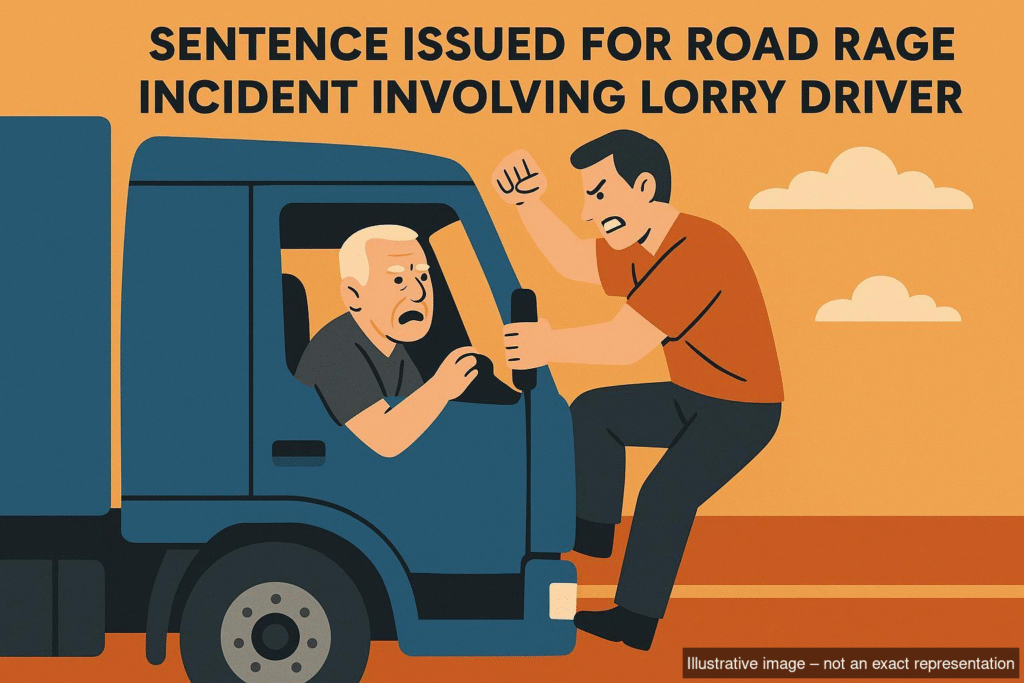 Sentence Issued for Road Rage Incident Involving Lorry Driver