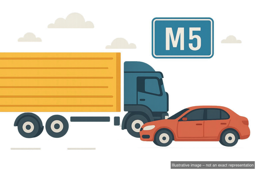 Lorry Driver’s M5 Careless Driving Conviction Referred