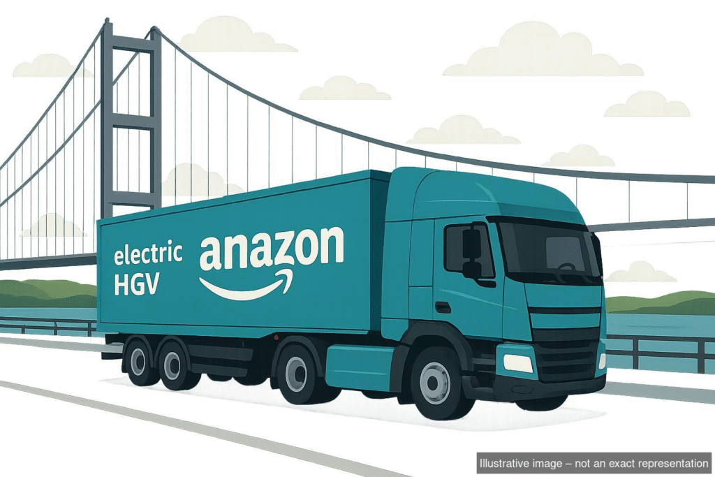 Amazon Integrates Largest Electric HGV Fleet to Date