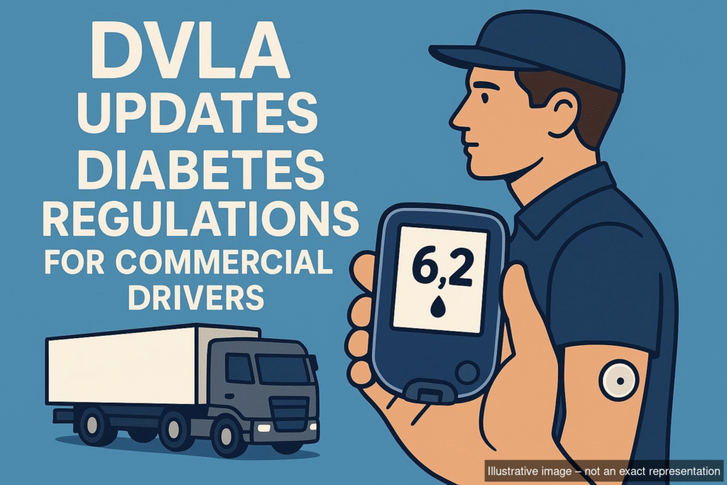 DVLA Updates Diabetes Regulations for Commercial Drivers
