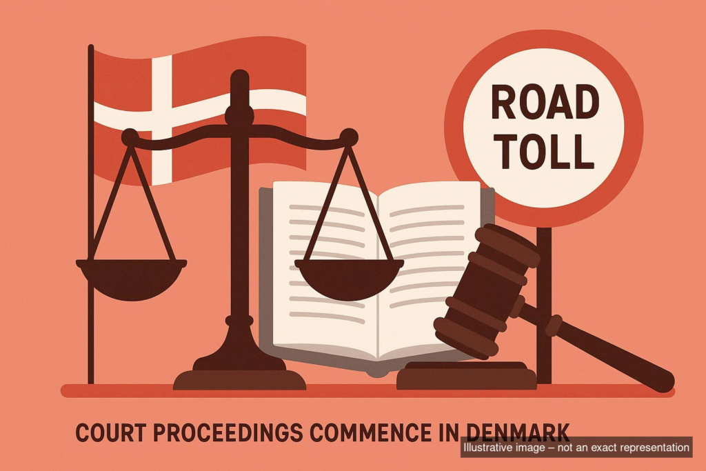 Court Proceedings Commence in Denmark Over Road Toll Fines