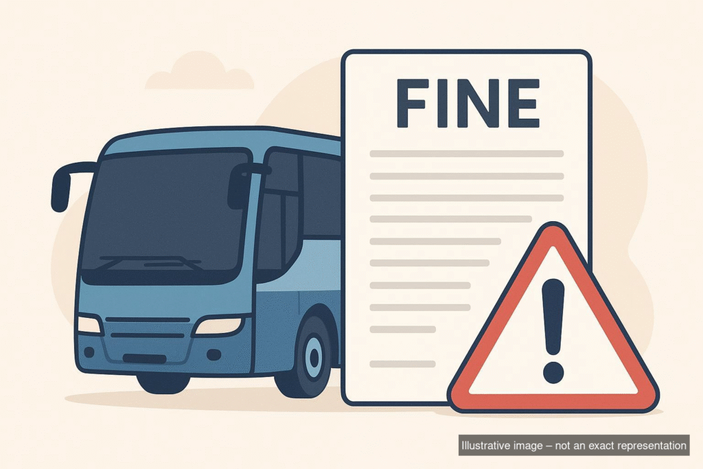 Scottish Bus Operators Fined for Timetable and Maintenance Breaches