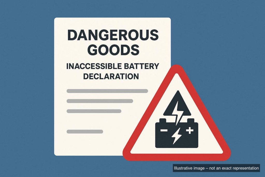 New ADR Regulations on Inaccessible Battery Declarations