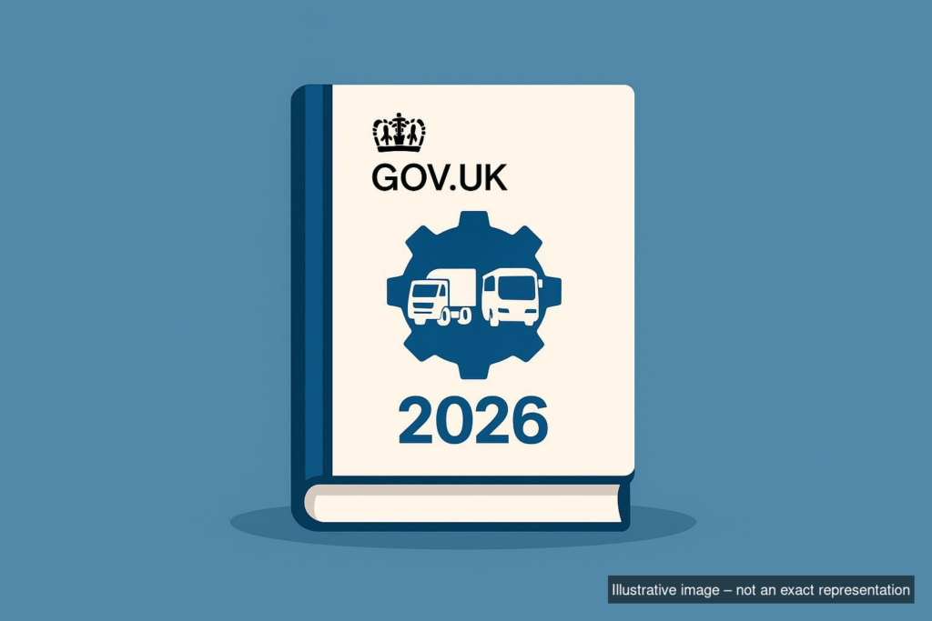 HGV and PSV Inspection Manual Updates for 2026