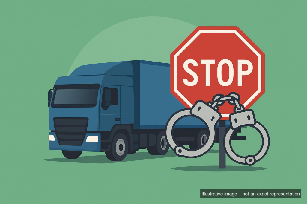 Three Lorry Drivers Jailed After M2 Services Violence