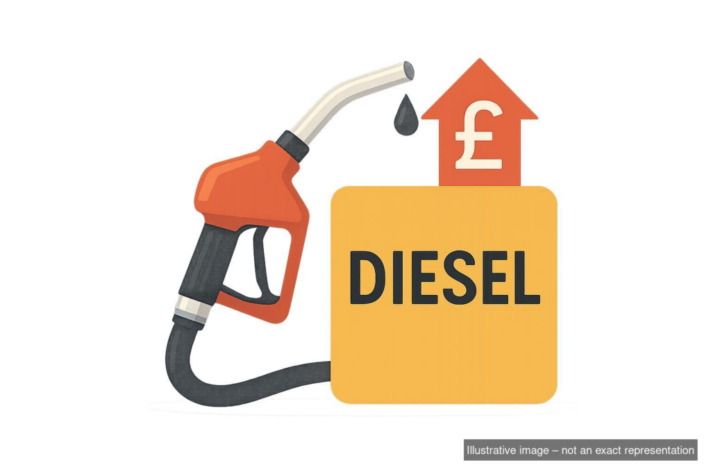 Diesel Prices Reach Record High Levels